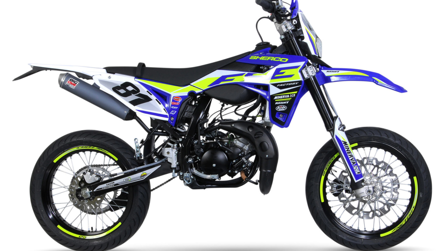 Mesdames et messieurs... La nouvelle SHERCO 50cc édition Factory ! 50